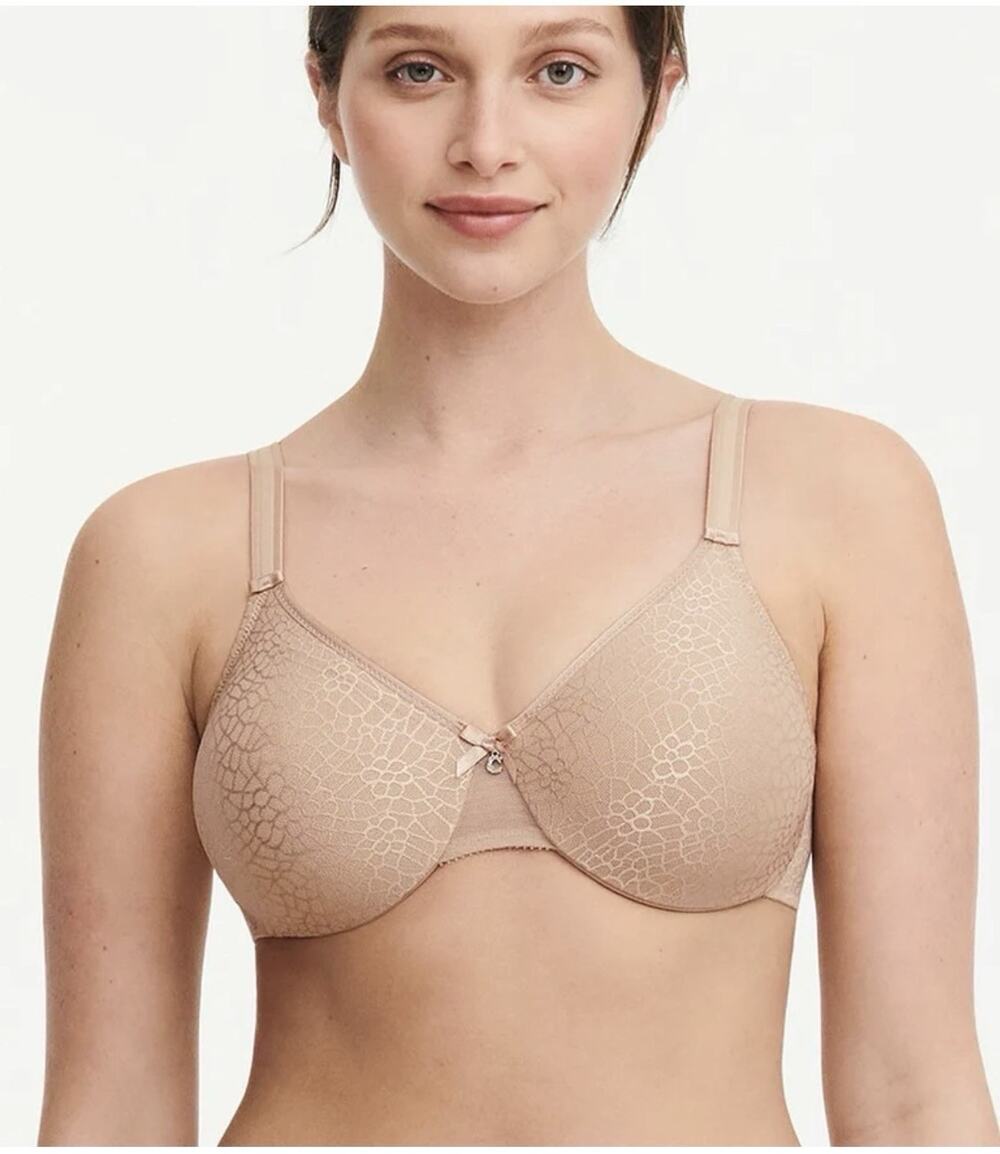 CHANTELLE C MAGNIFIQUE 18910 NUDE SAND SEAMLESS MINIMIZER BRA US 36DDDD NEW